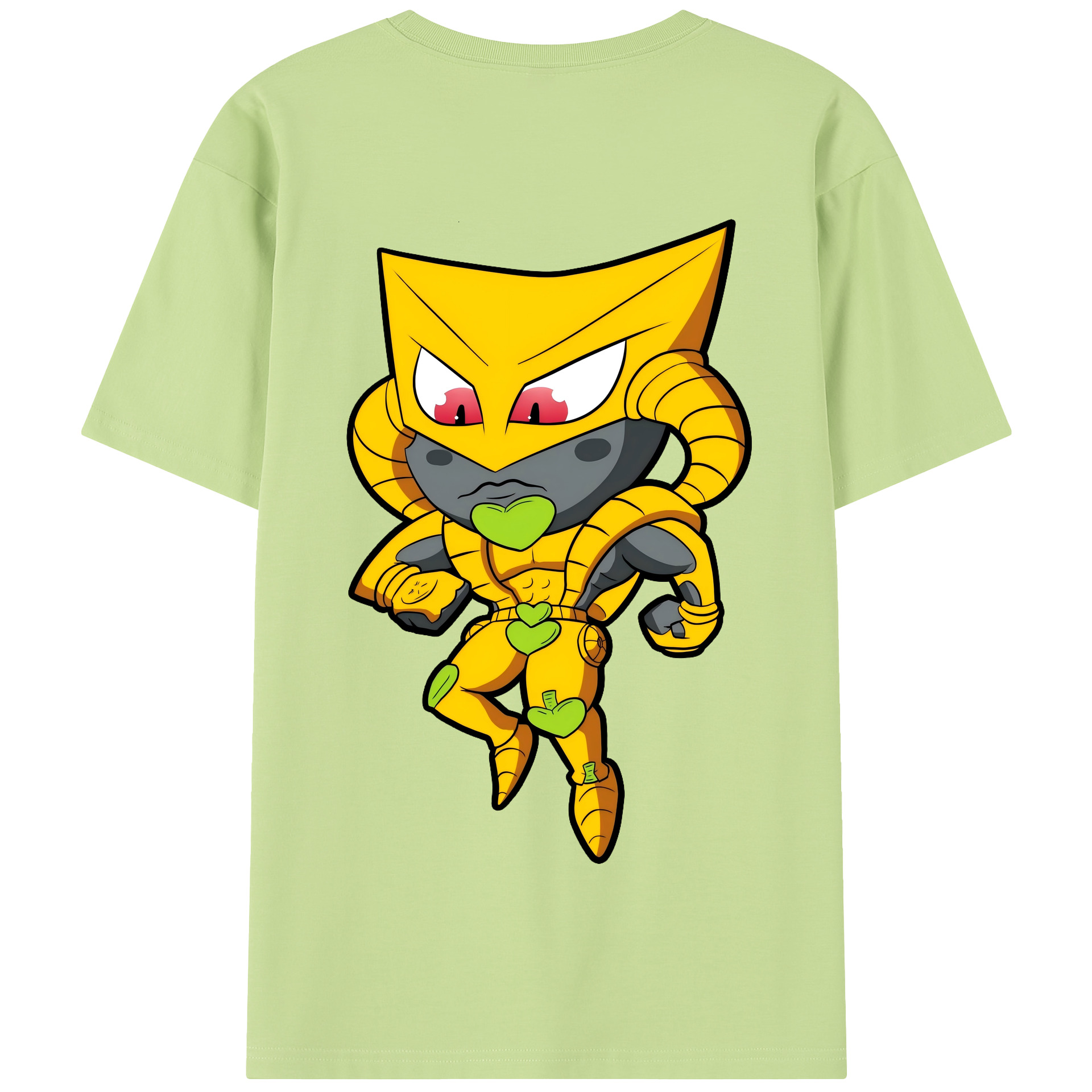（画像用） ジョジョの奇妙な冒険 ディオ?ブランドー JoJo's Bizarre Adventure Dio Brando 綿100％半袖Tシャツ（背面プリント）